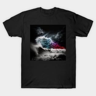 Life in Colour, Stormy Shallows T-Shirt